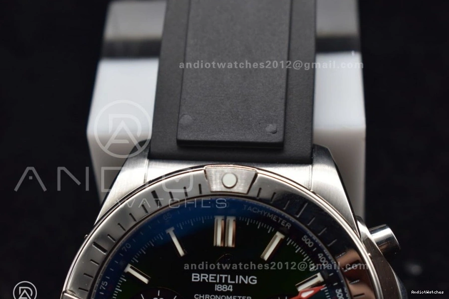 B01 A Chrono BLS Navitimer LE Version 1:1 SS Thermal L-Green Blk Best 430 43mm 0717